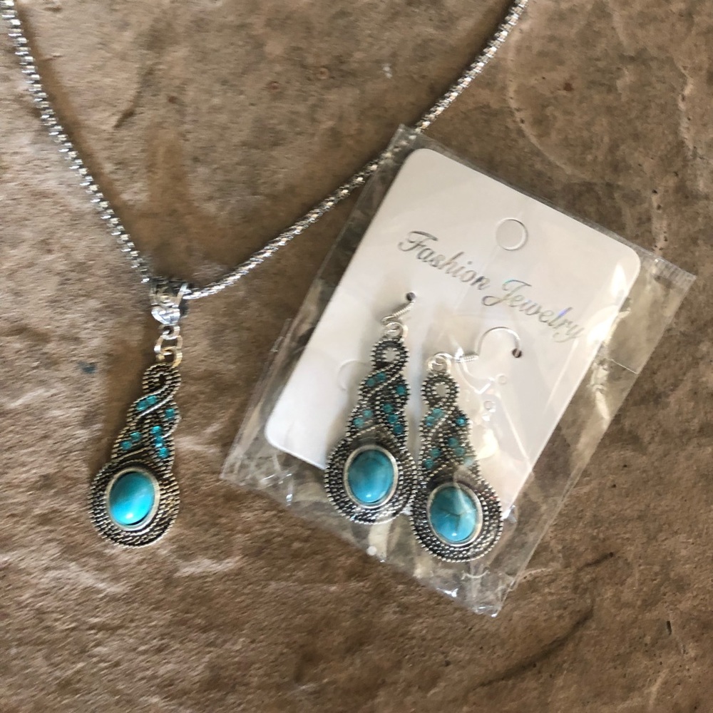 NWT Necklace and Earrings